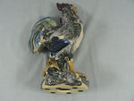 Load image into Gallery viewer, Rooster Ceramic Figurine Primitive Artistic Folk Art Farmhouse Cottage Core Deco
