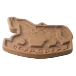 Load image into Gallery viewer, Cookie Mold Wall Decor Clop Clop Horse Country Gear Hartstone USA Vintage
