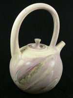 Load image into Gallery viewer, Ceramic Pottery Teapot Fixed Handle Signed by Artist Shannon
