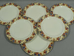 Load image into Gallery viewer, Aynsley Salad Bread &amp; Butter Plates made in England 6 pc set
