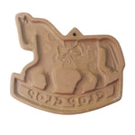 Load image into Gallery viewer, Cookie Mold Wall Decor Clop Clop Horse Country Gear Hartstone USA Vintage
