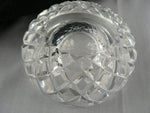 Load image into Gallery viewer, Cut Crystal Waterford Ashtray, Vintage w/ Logo Etched on Bottom
