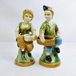 Load image into Gallery viewer, Ceramic Figurines Male &amp; Female Pair Victorian Design
