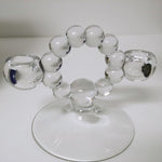 Load image into Gallery viewer, Imperial Glass Candlewick Double Taper Candle Holder 2pc set
