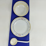Load image into Gallery viewer, Noritake Footed Mayo Relish Condiment Sauce Bowl Dish and Spoon Hallmark Stamped
