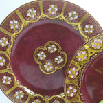 Load image into Gallery viewer, Dinner and Salad Plate &amp; Vase Toyo Orig. Decal Decorative Moriage Relief Texture
