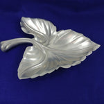 Load image into Gallery viewer, Bruce Cox Aluminum 12&quot; Leaf Shaped Tray Signed and Numbered
