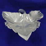 Load image into Gallery viewer, Bruce Cox Aluminum 12&quot; Leaf Shaped Tray Signed and Numbered
