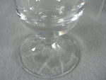 Load image into Gallery viewer, Juice Glasses Clear Tulip Shape on 8 Paneled Short Stem Base
