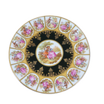 Load image into Gallery viewer, Decorative Plate Fragonard Love Story Plate Courting Couple Gold Trim Bavaria  10.5&quot;

