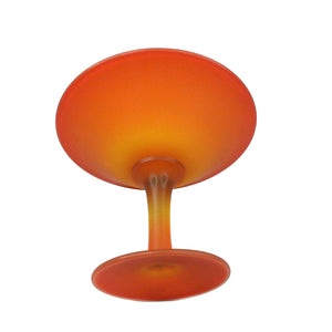 Dish Candy Nut Compote Retro Pedestal Style Matte Finish