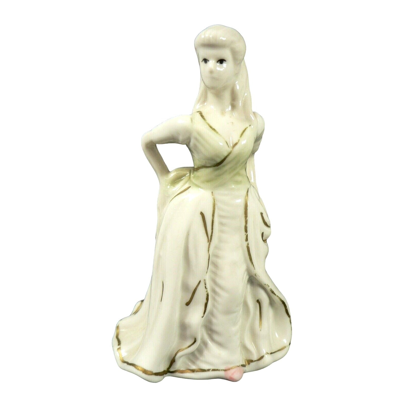 Female Figurines Victorian Ladies Vintage Porcelain K's Collection 3 pcs