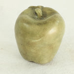 Load image into Gallery viewer, Faux Apple and Leaf Fruit Sage Green Ceramic Vintage Kitchen Home Decor 4&quot;
