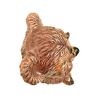 Load image into Gallery viewer, Ceramic teddy bear planter holder vintage 1959 back will hold baby items flowers
