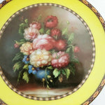 Load image into Gallery viewer, Decorative Plates Veronica Collection Formalites 2 Rose 1 Tulipe 1 Pivoine 8&quot;
