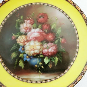 Decorative Plates Veronica Collection Formalites 2 Rose 1 Tulipe 1 Pivoine 8"