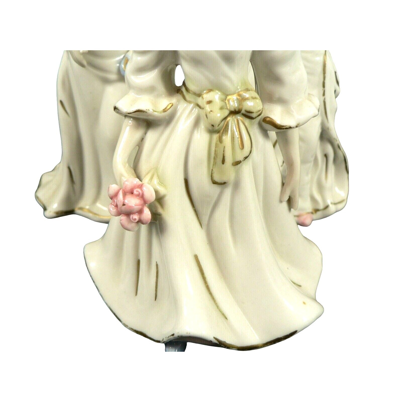 Female Figurines Victorian Ladies Vintage Porcelain K's Collection 3 pcs