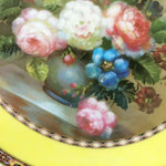 Load image into Gallery viewer, Decorative Plates Veronica Collection Formalites 2 Rose 1 Tulipe 1 Pivoine 8&quot;
