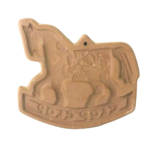 Cookie Mold Wall Decor Clop Clop Horse Country Gear Hartstone USA Vintage
